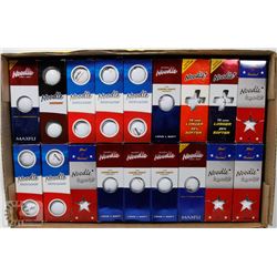 FLAT OF NOODLE RECLAIMED GOLF BALLS.