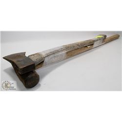 AXE & SLEDGE HAMMER SET - TOOLS