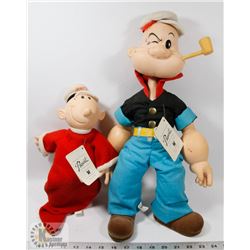 POPEYE AND SWEET PEA COLLECTIBLE TOYS