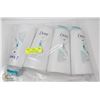 Image 1 : 4 BOTTLES OF DOVE DAILY MOISTURE HYDRATION HAIR
