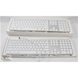 LOT OF 2 APPLE KEYBOARDS