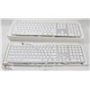 Image 1 : LOT OF 2 APPLE KEYBOARDS