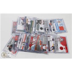 LOT OF 23 JERSEY HOCKEY CARDS - ASST SETS & YEARS