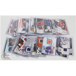 LOT OF 22 JERSEY HOCKEY CARDS - ASST SETS & YEARS