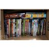 Image 1 : BOX OF OVER 40 DVD'S INCLUDING FAMILY GUY SEASONS