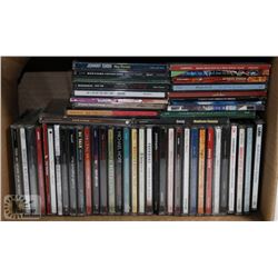 BOX OF OVER 50 CDS, SOME NEW, INCLUDING BLUE RODEO