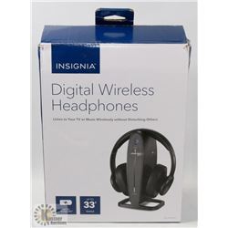 NEW INSIGNIA WIRELESS TV HEADSET