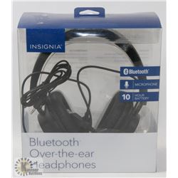 NEW INSIGNIA OVER EAR BLUETOOTH HEADPHONES