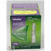 Image 1 : 2 PACKS OF NICORETTE 4MG INHALER WITH 42