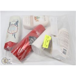 BAG OF ASSORTED BODY WASH