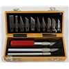 Image 1 : HOBBY KNIFE SET IN CASE