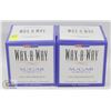Image 1 : LOT OF WAX-A-WAY LONG TERM HAIR REMOVER.