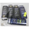 Image 1 : 5 BOTTLES OF NIVEA MEN ASSORTED SHOWER GEL