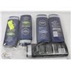 Image 1 : 5 BOTTLES OF NIVEA MEN ASSORTED SHOWER GEL