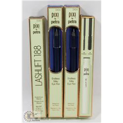 PIXI BY PETRA MASCARA & EYE PENCILS.