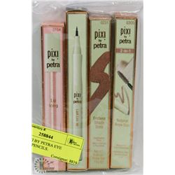 BAG OF PIXI BY PETRA EYE SHADOW & PENCILS.