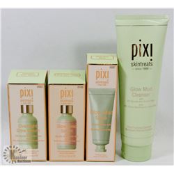 BAG OF PIXI SERUMS, CLEANSER AND MASK