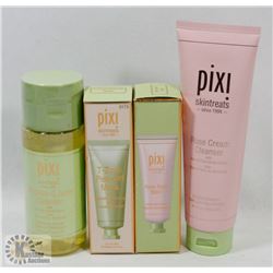 BAG OF PIXI BY PETRA CLEANSERS AND MASKS.