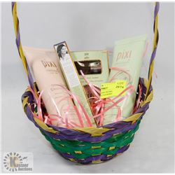 BASKET OF PIXI BY PETRA PRODUCTS INCL CLEANSERS,