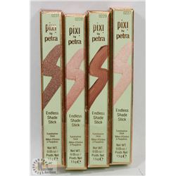 LOT OF 4 PIXI BY PETRA ENDLESS EYE STICKS