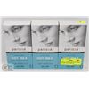 Image 1 : LOT OF 3 PARISSA HOT WAX SHORT COARSE HAIR REMOVAL