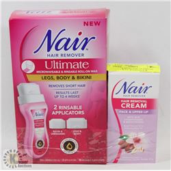 NAIR HAIR REMOVER ULTIMATE ROLL ON WAX WITH FACE &