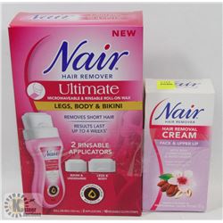 NAIR HAIR REMOVER ULTIMATE ROLL ON WAX WITH FACE &