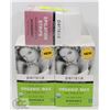 Image 1 : LOT OF 2 PARISSA CANE SUGAR ORGANIC WAX WITH NON