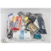 Image 1 : BAG OF ASSORTED DRUG STORE CLOSURE ITMES