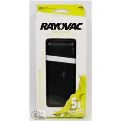 RAYOVAC 10000MAH POWER BANK 5X PHONE CHARGE