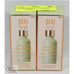PAIR OF 30ML PIXI OVERNIGHT GLOW SERUMS