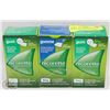 Image 1 : LOT OF 3 NICORETTE ASSORTED FLAVOURS. 105 PIECES