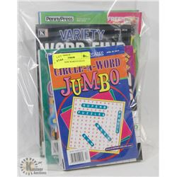 LOT OF 10 NEW WORD PUZZLES