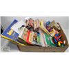 Image 1 : LARGE BOX OF ASSORTED GAMES AND CRAFTS