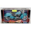 Image 1 : BABY BLUE DIE CAST INDIAN MOTOR CYCLE 1/6 SCALE