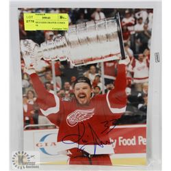 SIGNED 8X10 KRIS DRAPER COMES WITH COA