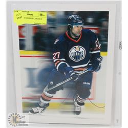 SIGNED 8X10 GEORGE LAROQUE