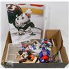 Image 1 : BOX OF ASSORTED HOCKEY ACTION FIGURES