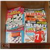 Image 1 : BOX OF HOCKEY, BASEBALL & FOOTBALL NEWS, AND