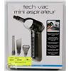 Image 1 : TECHVAC MINI ASPIRATEUR.