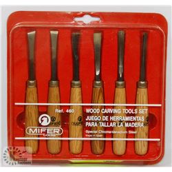 MIFER REF 460 WOOD CARVING TOOL SET MADE IN SPAIN