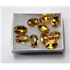 Image 1 : 9)  LOT OF 10 MATCHED OVAL CHAMPAGNE