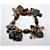Image 1 : 2)  GOLDEN/BRONZE TONE HEART CHARM