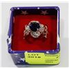 Image 1 : BLUE FASHION WOMEN WEDDING STYLE RING