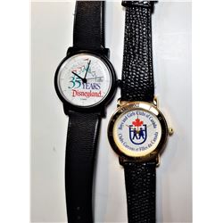 3)  LOT OF 2 DISNEY WATCHES