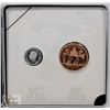 Image 1 : RCM 2005 VE-DAY 5 CENT AND MEDALLION SET.