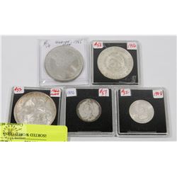 LOT OF ASSORTED WORLD COINS