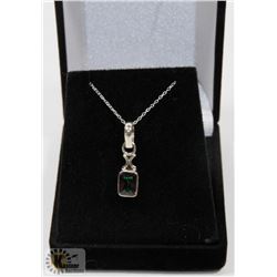 #46-RAINBOW MYSTIC PENDANT & NECKLACE