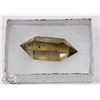 Image 1 : #98-SMOKY CRYSTAL QUARTZ 2 POINT HEALING STONE 29G