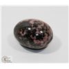 Image 1 : # 114-RHODONITE CRYSTAL QUARTZ HEALING STONE  92G